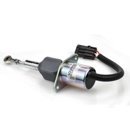 3930234 SA-4335-24 24V Fuel Shut Off Solenoid Switch,24V Fuel Shutoff Stop Solenoid Compatible with 