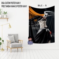 BLEACH ANIME CLOTH POSTER - bleach - wall decoration - wall display made of anime bleach fabric - ro