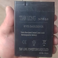 TIAN LONG 6V5AH 3-FM-4.5 Children's Toy Car Battery Kids Electric Car Battery