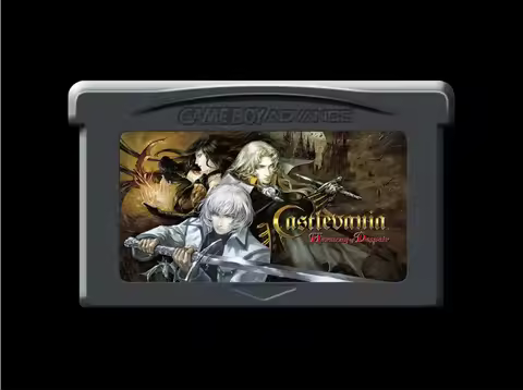 32bit game card : Castlevania Harmony Alucard hack ( USA Version!! English languages!! )