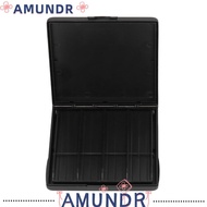 AMUNDR Reed Storage Holds 8 Pieces Drop Proof Reed Holder Clarinet Reed Guard For Clarinet/Saxophone