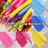 20PCS Long Balloons Twisting Balloon Size 260Q For Decoration Birthday HappyDino