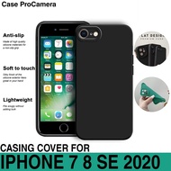 PROMO SOFT CASE IPHONE 7 8 SE 2020 CASE LIQUID MACARON SLIM PROTECT CAMERA