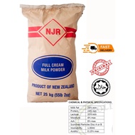 NJR FULL CREAM MILK POWDER (25Kg)