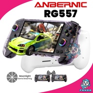 ANBERNIC RG557 Handheld Gaming Console 5.48" AMOLED HD Screen Android 14 Processor Dimensity 8300