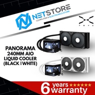 TRYX PANORAMA 240mm AIO LIQUID COOLER - (BLACK | WHITE)