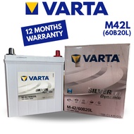 【SABAH】Varta Silver Dynamic M42L M42R 60B20L 60B20R EFB Start Stop EcoIdle Car Bateri Kereta Bezza M