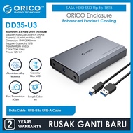 Orico 3.5 Inch HDD Enclosure Aluminum - DD35 Series
