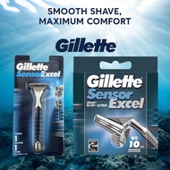 Gillette Sensor Excel Razor Blade Refill Packs