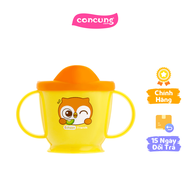 Ly tập uống inox có tay cầm Edison (Vàng)