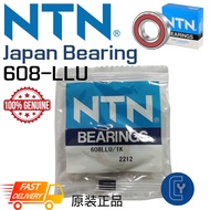 608 LLU NTN Japan Bearing (8 x 22 x 7mm) 608-LLU 100% Genuine Japan NTN
