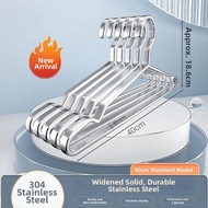 NAIFUNA | Stainless Steel Slip-resistant Clothes Hanger 45cm