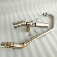 DS4 SUPER OPEN SPEC pipe tube type inlet 51mm 1set for Tmx125 Tmx155 Rusi tc125 155 Raider 150carb/f