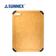 SUNNEX - 木纖維砧板菜板(有水槽) 矽膠防滑不發霉 44 X 32.5 X 0.6CM