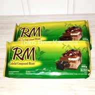 Coklat Batangan RM 500 gram / Dark Compound Chocolate
