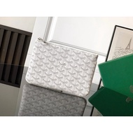 Goyard SENAT White Small Clutch Wallet