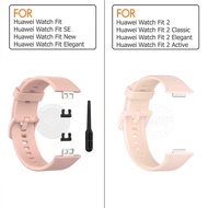 Strap Huawei Watch Fit / Fit SE / Fit 2 Polos Tali Huawei Fit 1 2 SE New Hematacc