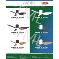 Alaska Aspen III Hugger Ceiling Fan Low Ceiling HDB BTO Condo TML