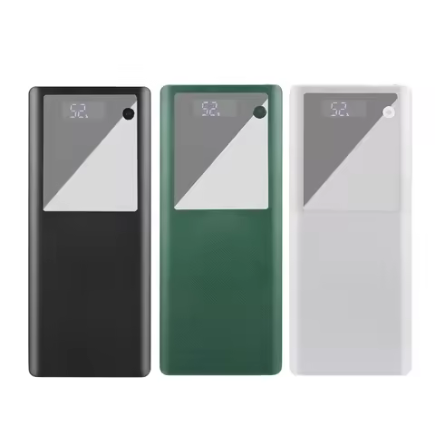 DIY Power Bank Box 6x 26650 Battery Charger Outer Case with LED Display USB Type-C Output (Battery N