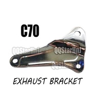 Honda C70-CP Exhaust Bracket
