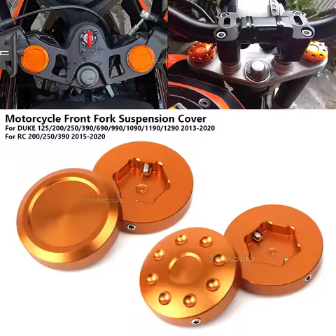 Front Fork Suspension Top Cover Shock Absorber Cap For DUKE 125 200 250 390 RC 250 390 2013-2020 Mot