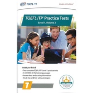 ETS TOEFL ITP Practice Tests Level 1 Volume 2 (With CD)/ETS Taiwan Distributor eslite