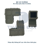 [ 1 Bag ] 25 square keels (25 square corner plastic keels, 25x25 keels)