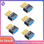 5Pcs Virtual HDTV 4K Display Display Simulator Headless Adapter Supports 1080P@60Hz/120Hz Maximum Re