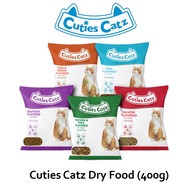Cuties Catz 400g - Cat Dry Food Kibbles/Makanan Kucing