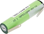 4HGAE-LFU, AAA HR-4U, HR-4U, 700mAh Battery Replacement for Braun MGK7920 (5544), MKG3921 (5513), Se