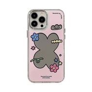 Flower Mirror Protective Case Soft Case Anti-fall casual Protection Suitable for iPhone141112151613P