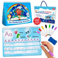 Simply magic 48 PGS Handwriting Book for Kids, Tracing Book for Kids Ages 3-5, Writing Book for Kids