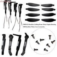 SHOOGMY Folding Drone Brush, Parts Plastic E88MAX Brushless,  8 Styles E88 Brushless Motor Engine Ac