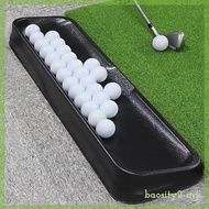 [BaositybbMY] Golf Ball Tray Box Portable Golf Putting Trainer Golf Driving Ball Box for Garden Rang