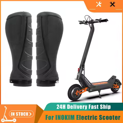 Handlebar Grips Soft Rubber Electric Scooter For Inokim OX OXO Zero 8X 10X Anti-slip Grip Handle Cov