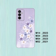 HP Silicone Samsung M14, Samsung M34, Samsung M54, Samsung M52 - Case casing cover Flexible Blackhp