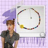 Smiley Necklace | La Lisa Inspired Necklace | Choker Necklace
