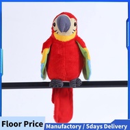 Talking Parrot Talking Parrot Plush Toy Electronic Bird Pet Talking Plush Parrot for Kids Early Educ