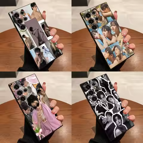 C-Cha Eun woo EunWoo Phone Case For Samsung S25,S24,S21,S22,S23,S30,Ultra,S20,Plus,Fe,Lite,5G Black 
