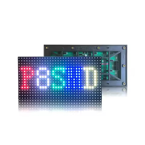 Outdoor P8 Full Color LED Display Module SMD RGB 3 in 1 32*16 Pixel 1/4 Scan 256x128mm P8 LED Panel 