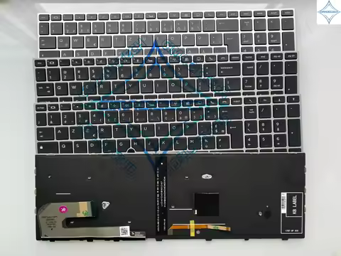 New SP LA FR BR GR SW UK French AZERTY LATIN Brazil Spanish For HP Elitebook 755 G5 750 G5 750 G6 85