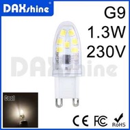 DAXSHINE 14 LED G9 1.3W AC230V Cool White 6000-6500K 110-140