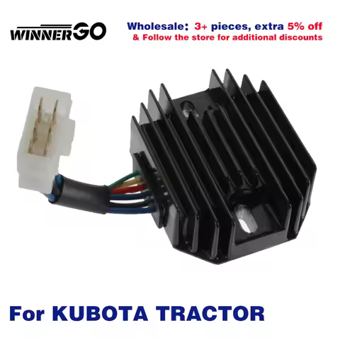 Voltage Regulator Rectifier For KUBOTA TRACTOR BX1500 BX1800 BX1830 BX22 BX23 Z602E B9200 G1800 F200