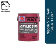 1L Nippon Paint Acrylic 5170 Wall Sealer / Cat undercoat Dinding Rumah / Cat Undercoat Minyak