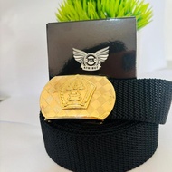 ASN BELT WITH WEST NIAS LOGO, FULL GOLD, QUALITY METAL MATERIAL