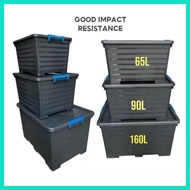 STORAGE BOX 160L,90L,65L STORAGE BOX PEARLWAVE HEAVY DUTY BOX WITH WHEELS & HANDLE Top ocal Must
