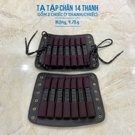 Leg weights/14 bar leg weights (including 2 pieces) easy to assemble and disassemble