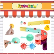 Barabam [Per Pcs] Toy Baby Water Slide Water Swimming Bathroom Water Play Baby Toddlers DIY Build Sl
