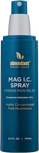 ▶$1 Shop Coupon◀  Abundant Natural Health MAG I.C. Spray 100ml/3.4o.z, Magnesium for The Temporary R