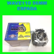 WAVE 110 RACING BLOCK 56MM ESPADA DASH 110 RACING BLOCK 56MM W110 BLOK 56 MM ESPADA WAVE110 BLOK 56M